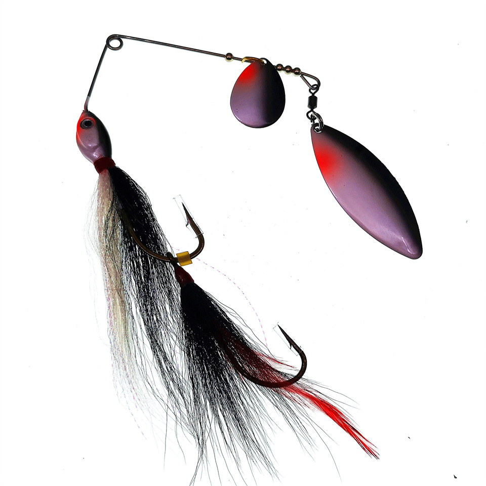 Fishing Lure Blade Bait - MUKUN Vissen Spinnerbait Lokt 39g Dubbele