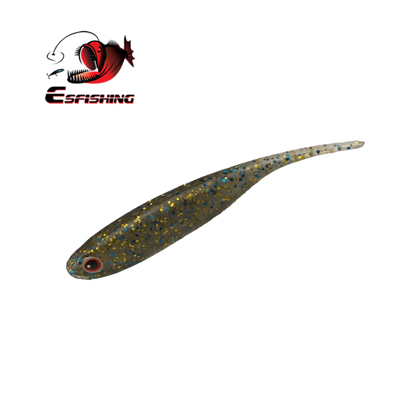 Fishing Lure Soft Plastic - ESFISHING I Glossy Shad 10 stks