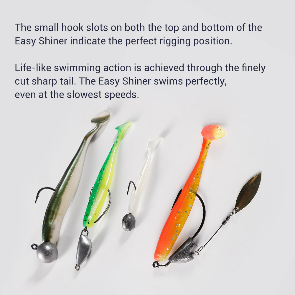 Noeby Easy Shiner Siliconen Sh - Fishing Lure Soft Plastic recensie en prijs