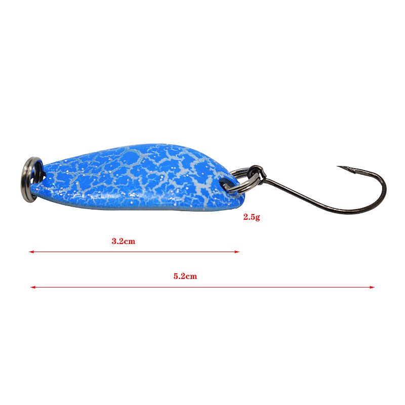 20 kleuren 3g metalen vissen l - Fishing Lure Spoon recensie en prijs