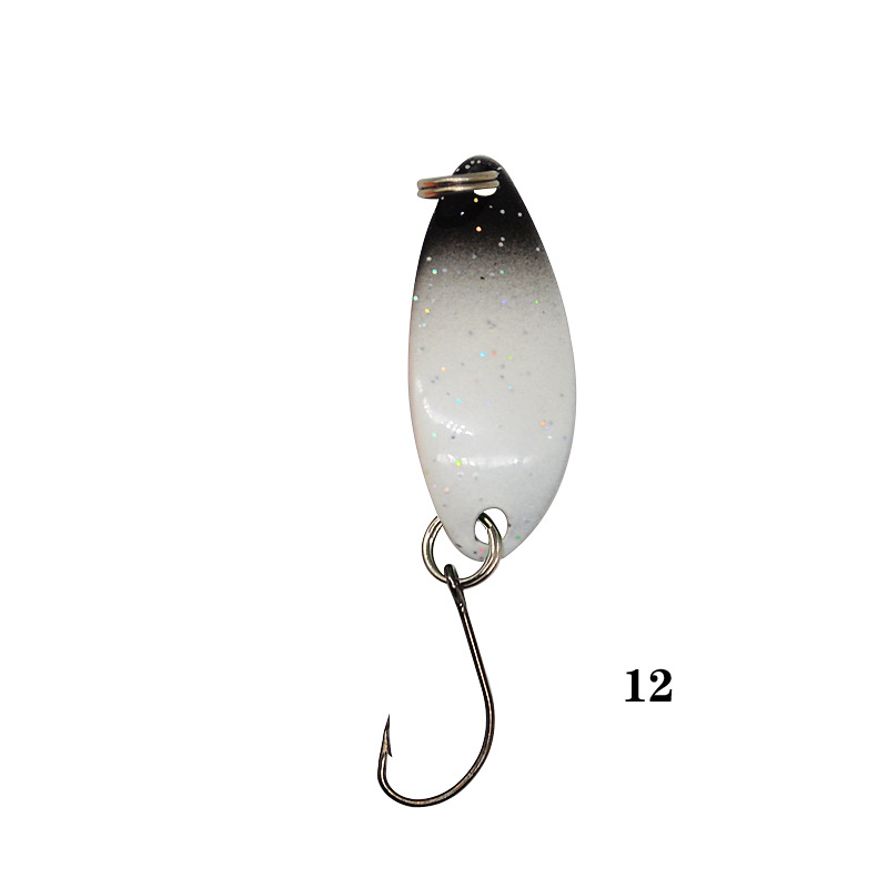 20 kleuren 3g metalen vissen l - Fishing Lure Spoon recensie en prijs