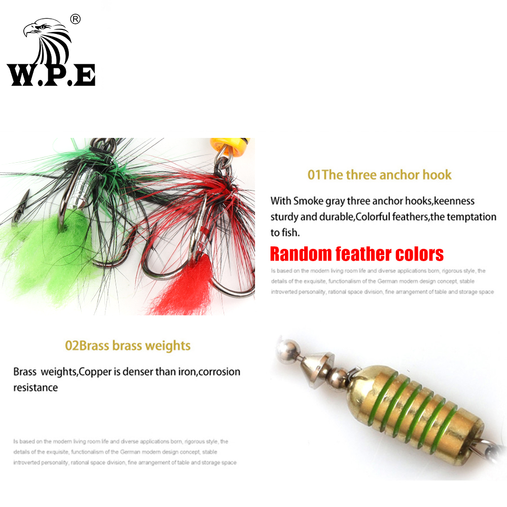 W.p.e Komodo Spinner Lokken 2  - Fishing Lure Spoon recensie en prijs