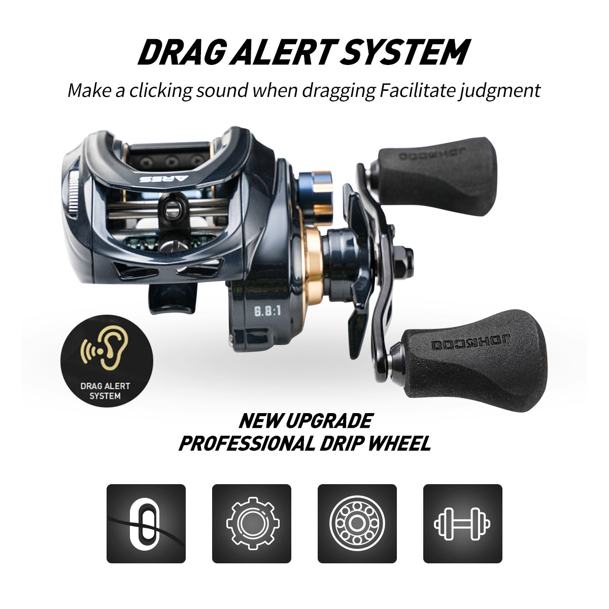 Baitcasting Reel Metalen Licha - Abu Garcia Reel Max recensie en prijs