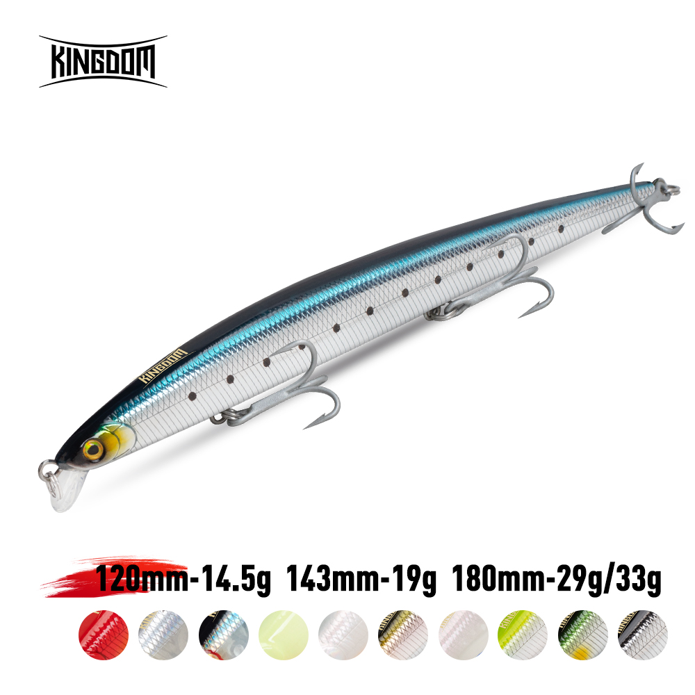 Koninkrijk Lange Casting Visse - Fishing Lure Jerkbait recensie en prijs