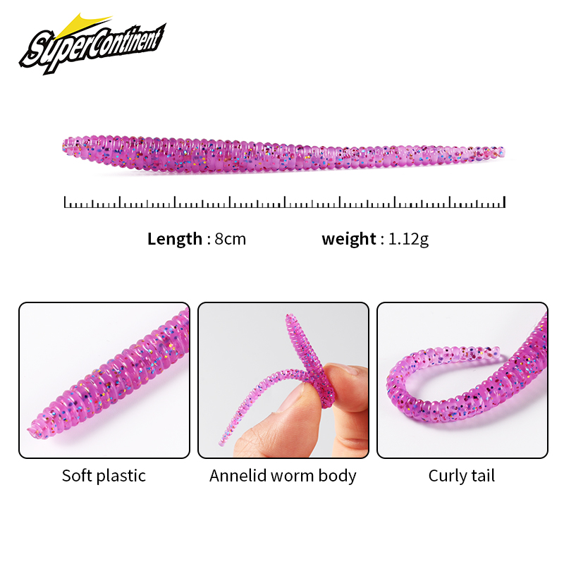 Supercontinent Slow SinkingTro - Fishing Lure Soft Plastic recensie en prijs