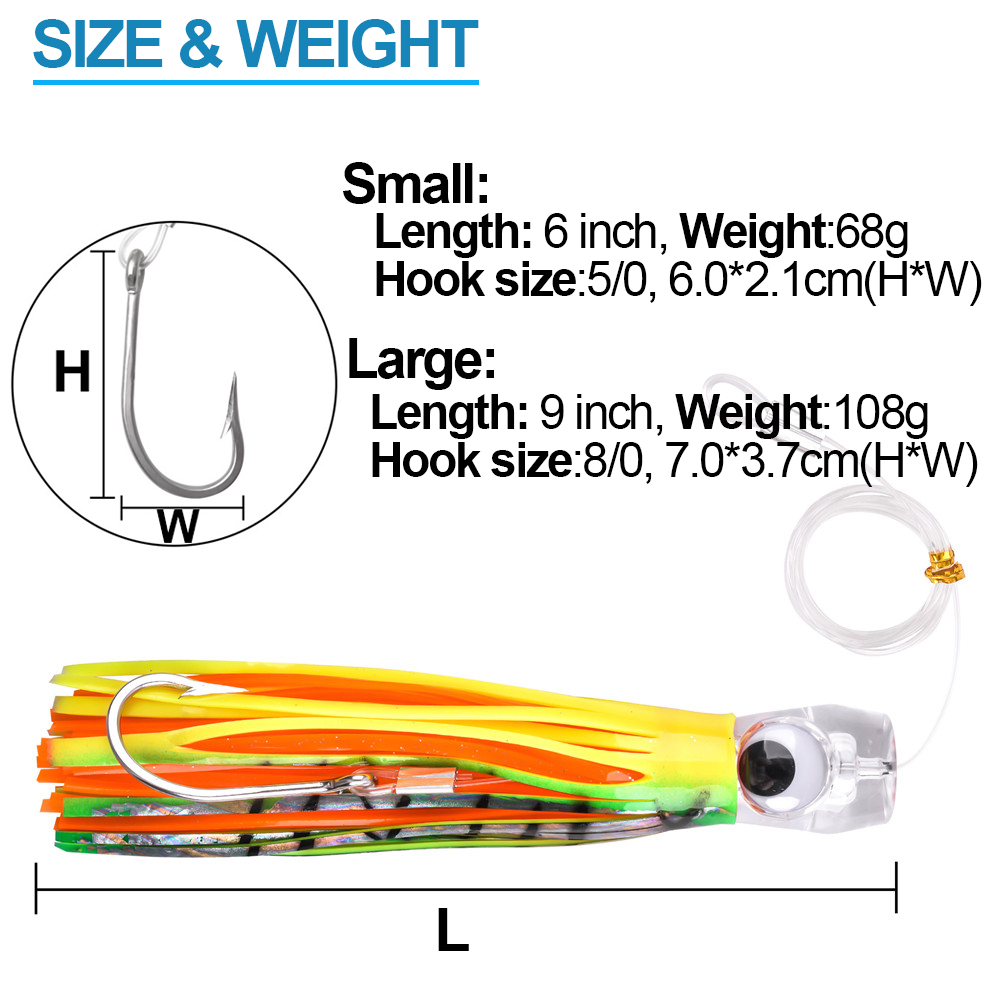 3 Stuks Trollen Rok Tonijn Lok - Fishing Lure Buzzbait recensie en prijs