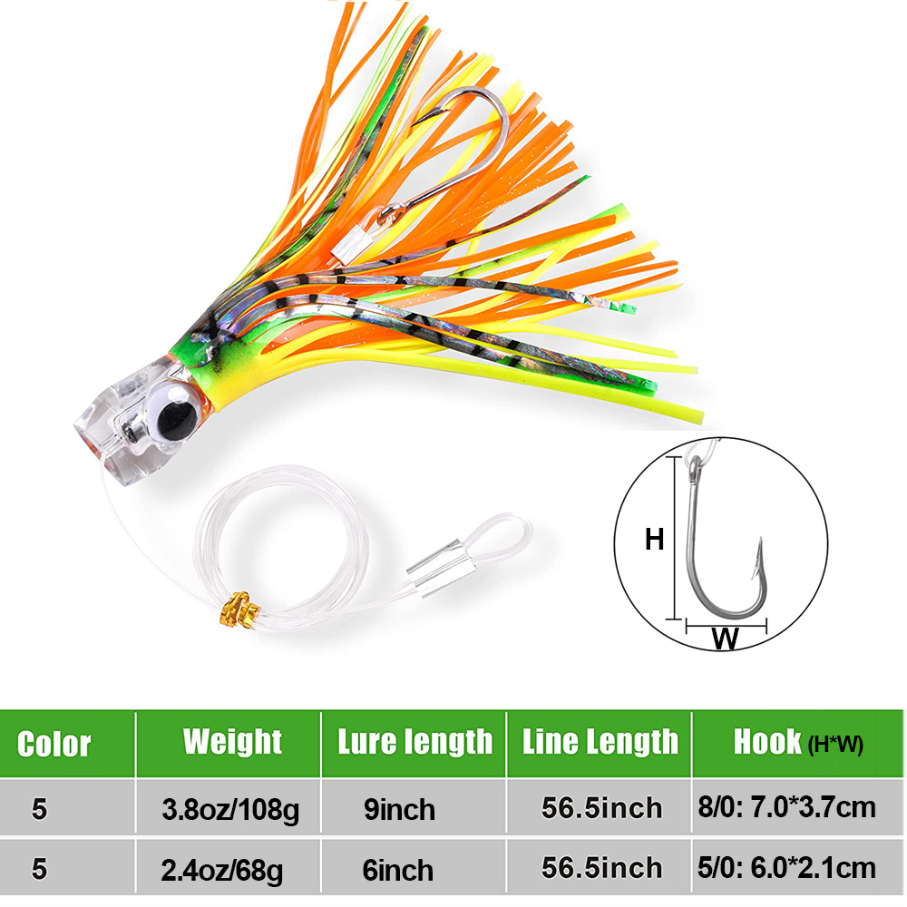 3 Stuks Trollen Rok Tonijn Lok - Fishing Lure Buzzbait recensie en prijs