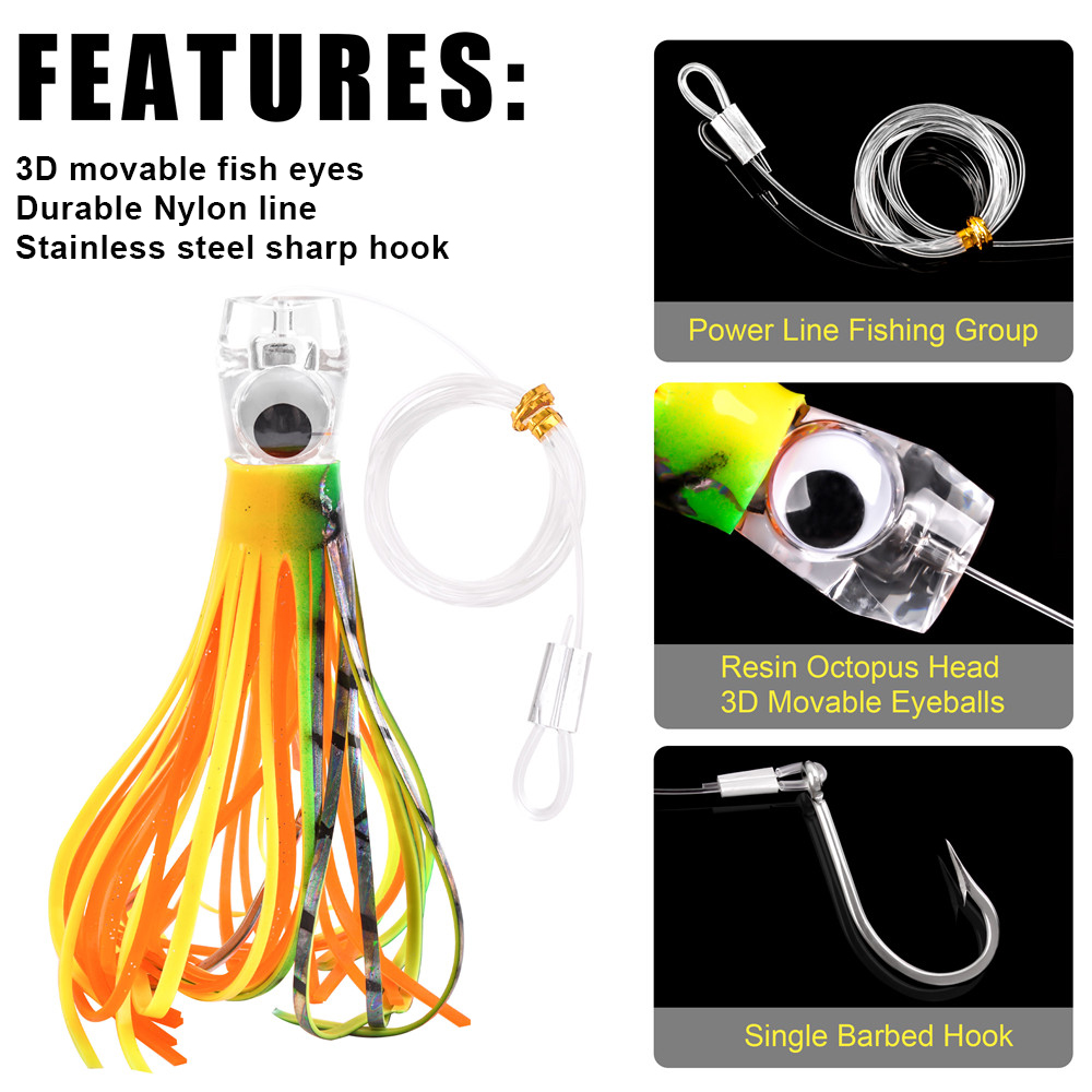 3 Stuks Trollen Rok Tonijn Lok - Fishing Lure Buzzbait recensie en prijs