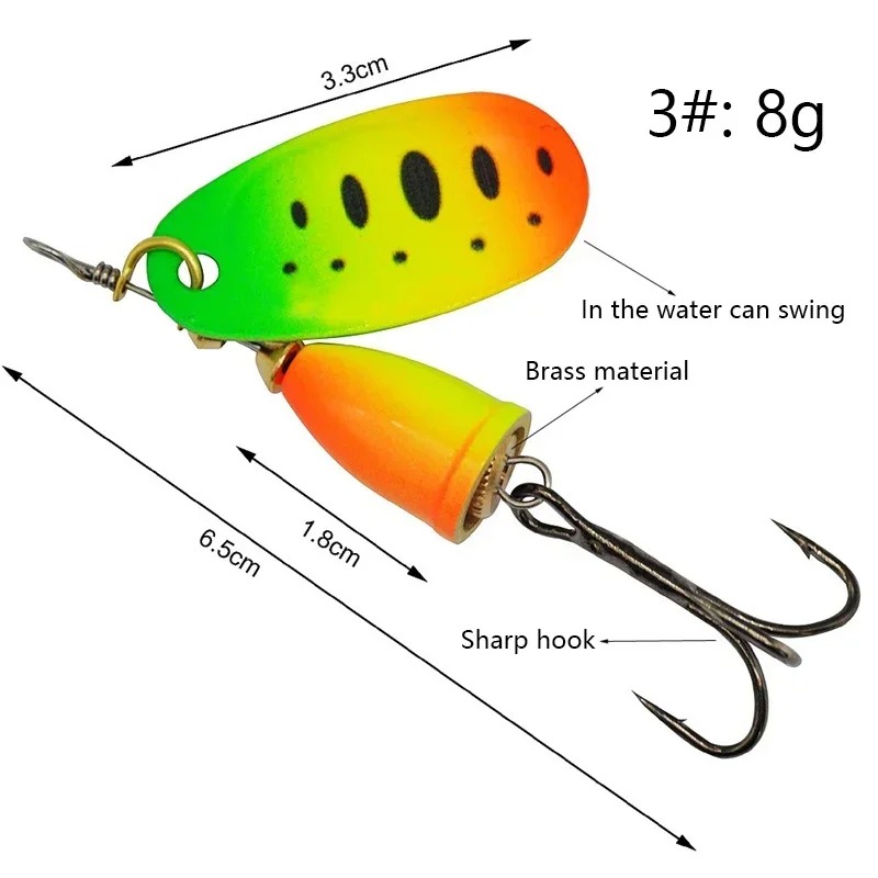 Visserij spinnerbait 8g metale - Fishing Lure Blade Bait recensie en prijs