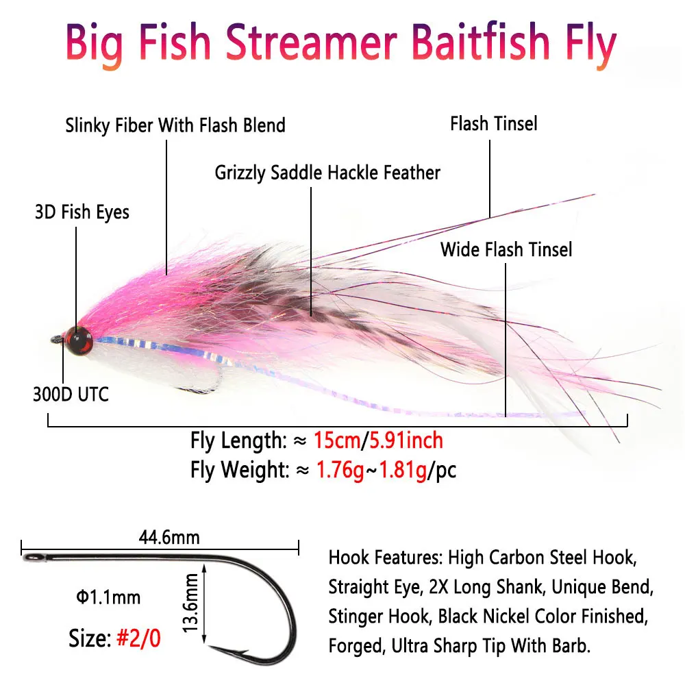 Bimoo # 2/0 15 cm/5.91 inch Gr - Fishing Lure Jerkbait recensie en prijs