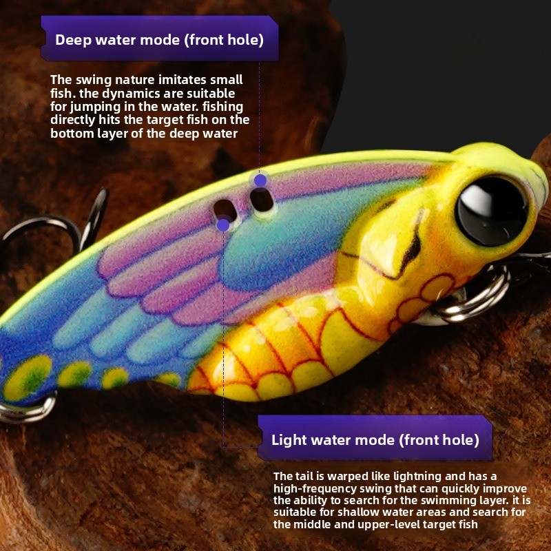 VIB Vibratie Lepelaas Baarsvis - Fishing Lure Spoon recensie en prijs